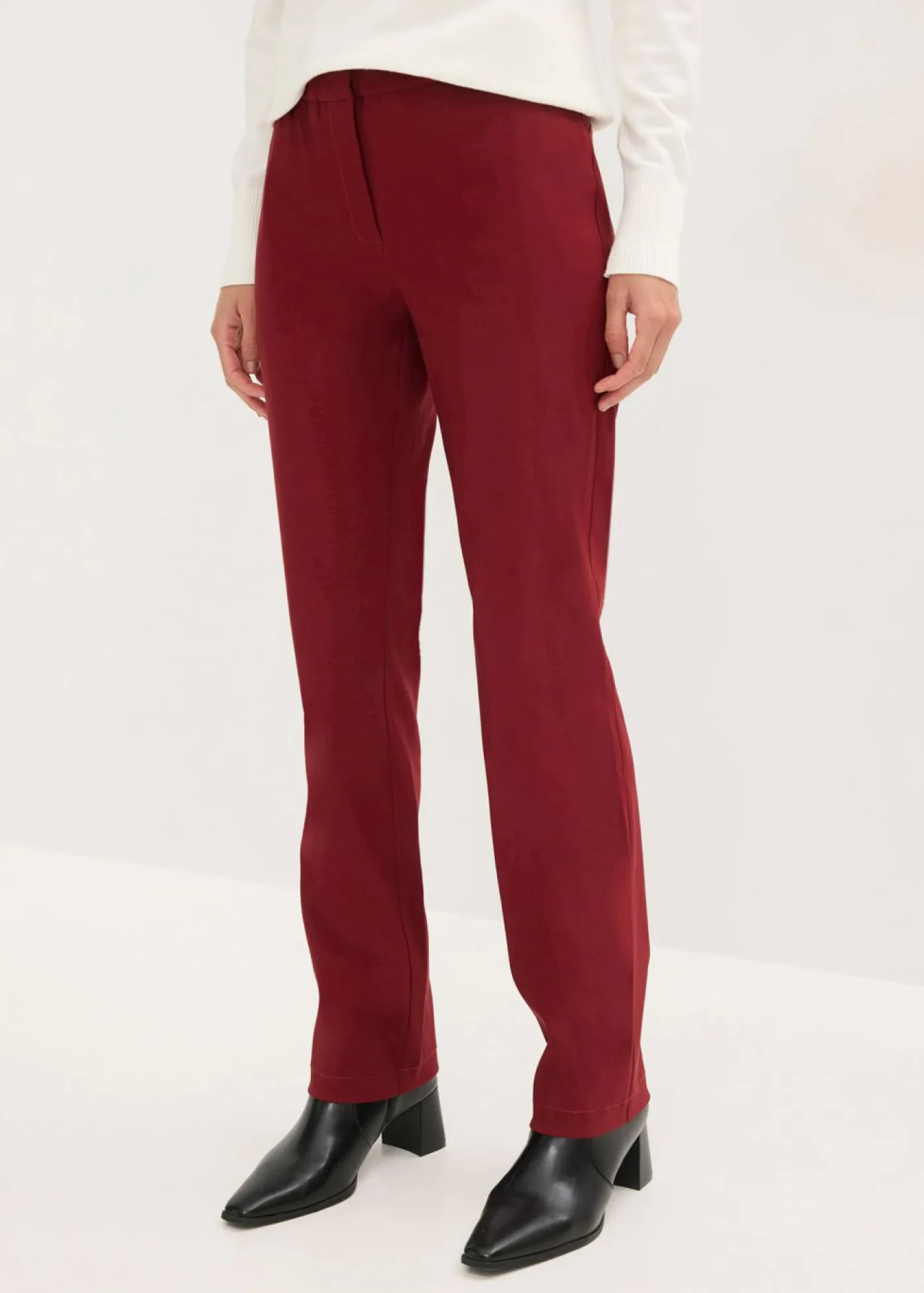 Hot Pantalón elástico de bengalina Mujer Tallas Pequeñas