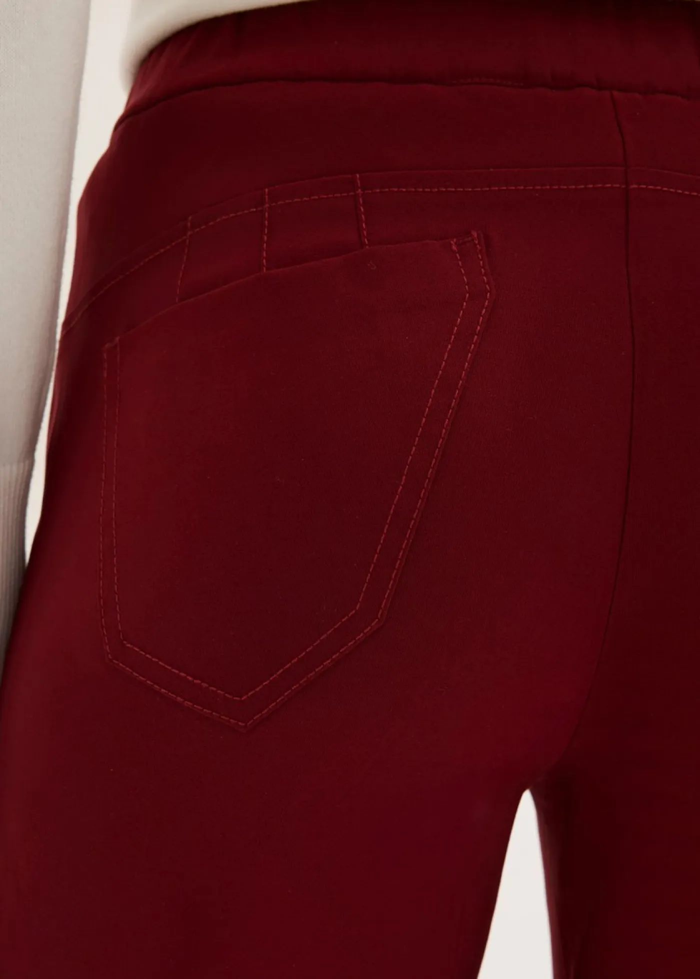 Hot Pantalón elástico de bengalina Mujer Tallas Pequeñas