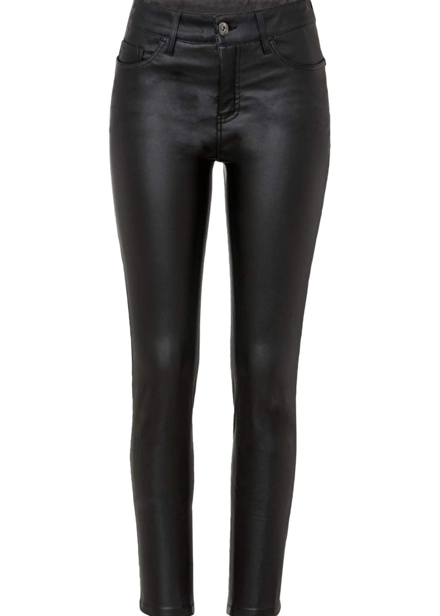 Clearance Pantalón elástico de mezcla de viscosa Mujer Pantalones