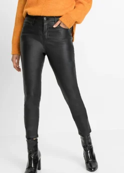 Clearance Pantalón elástico de mezcla de viscosa Mujer Pantalones