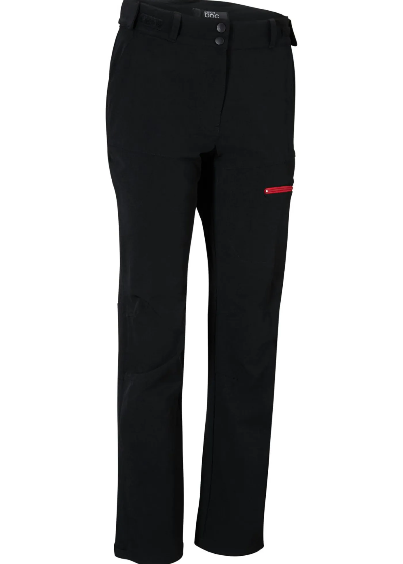 Pantalón elástico e impermeable de softshell con bolsillos Mujer Ropa Para El Aire Libre|Ropa Deportiva