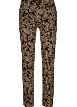 Sale Pantalón elástico estampado Mujer Pantalones