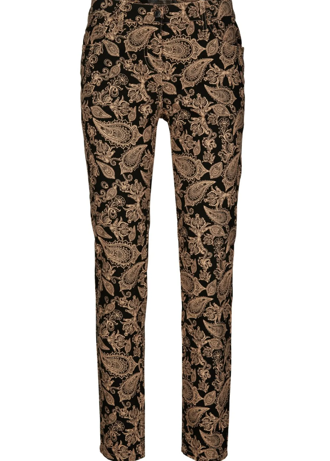 Sale Pantalón elástico estampado Mujer Pantalones