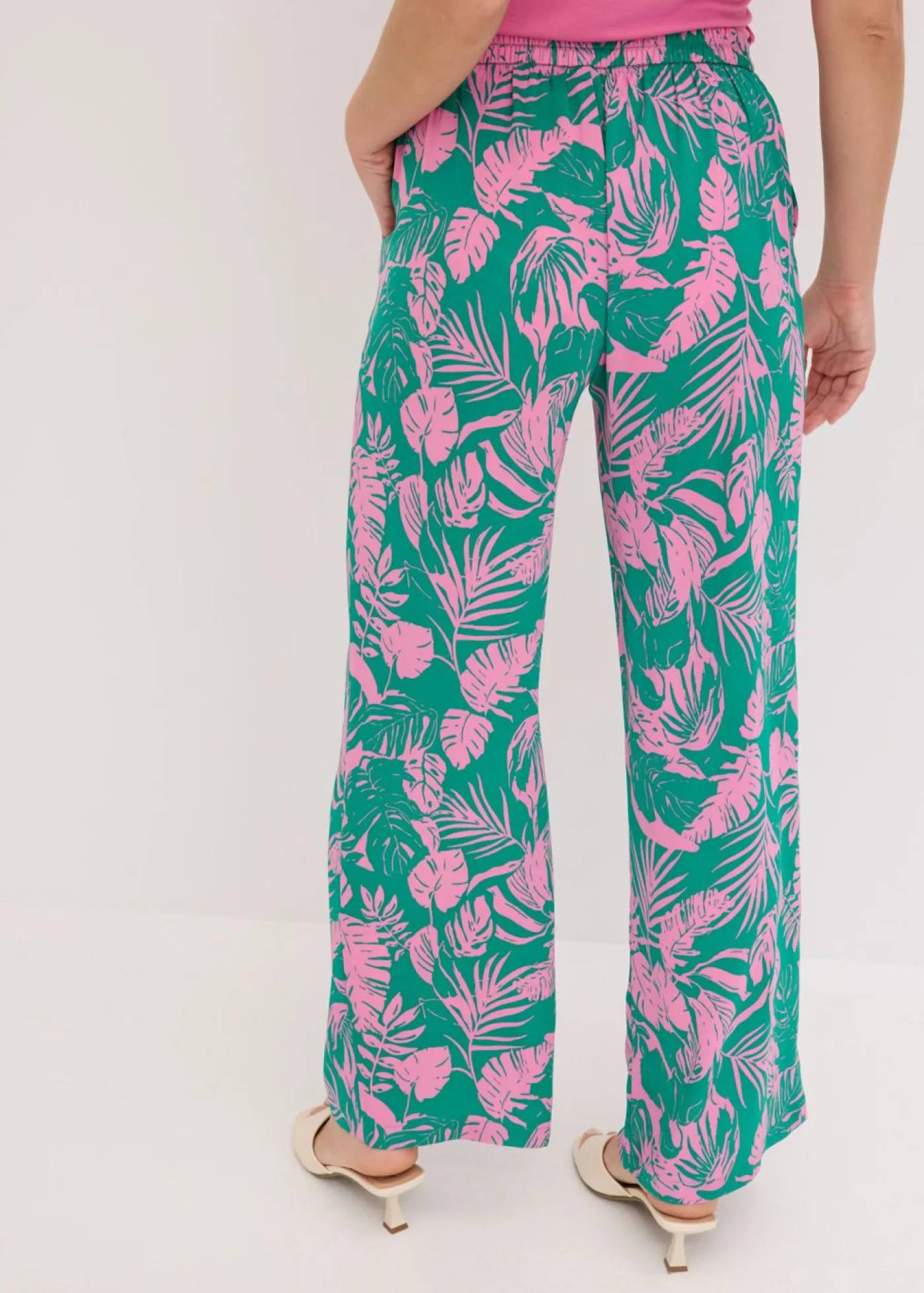 Outlet Pantalón estampado Mujer Pantalones
