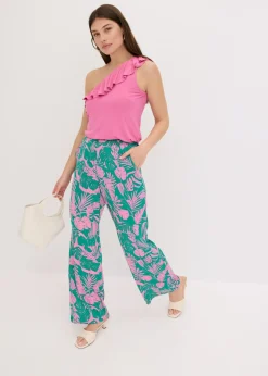 Outlet Pantalón estampado Mujer Pantalones