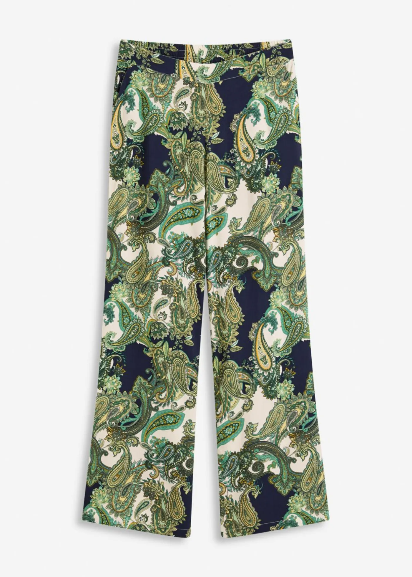 Hot Pantalón estampado de viscosa fluida Mujer Conjuntos De Ropa|Pantalones