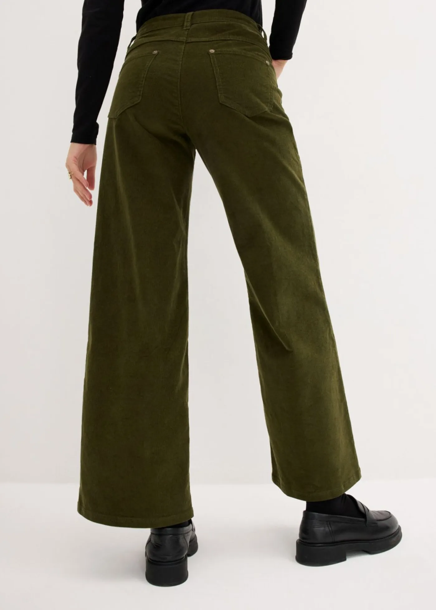 Discount Pantalón estilo Marlene de pana Mujer Pantalones
