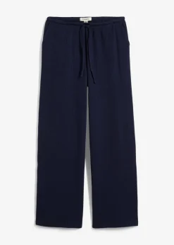 Discount Pantalón estructurado de algodón puro Mujer Pantalones