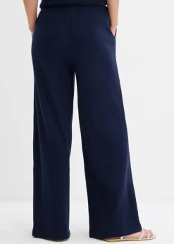 Discount Pantalón estructurado de algodón puro Mujer Pantalones