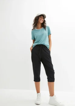 Best Pantalón funcional de largo capri y secado rápido Mujer Ropa Para El Aire Libre|Ropa Deportiva