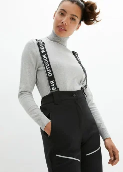 Outlet Pantalón funcional de softshell elástico y repelente al agua Mujer Ropa Para El Aire Libre|Ropa Deportiva