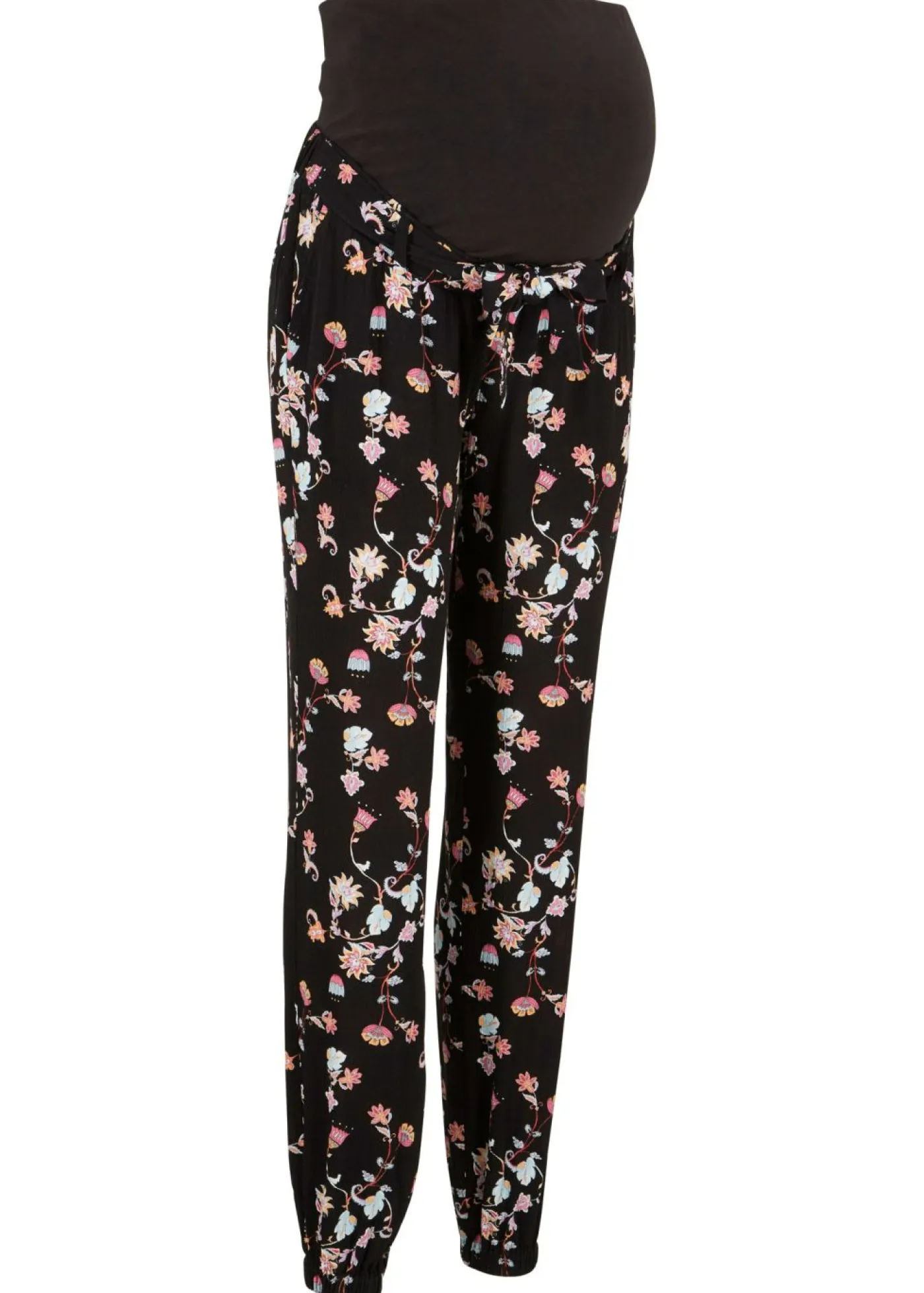 Discount Pantalón ligero premamá de viscosa con corte holgado Mujer Premamá