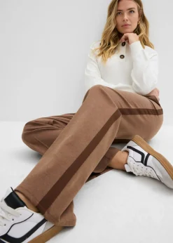 Clearance Pantalón Marlene con aspecto de lana Mujer Pantalones