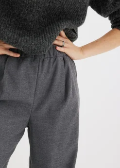 Pantalón Marlene con aspecto de lana Mujer Pantalones