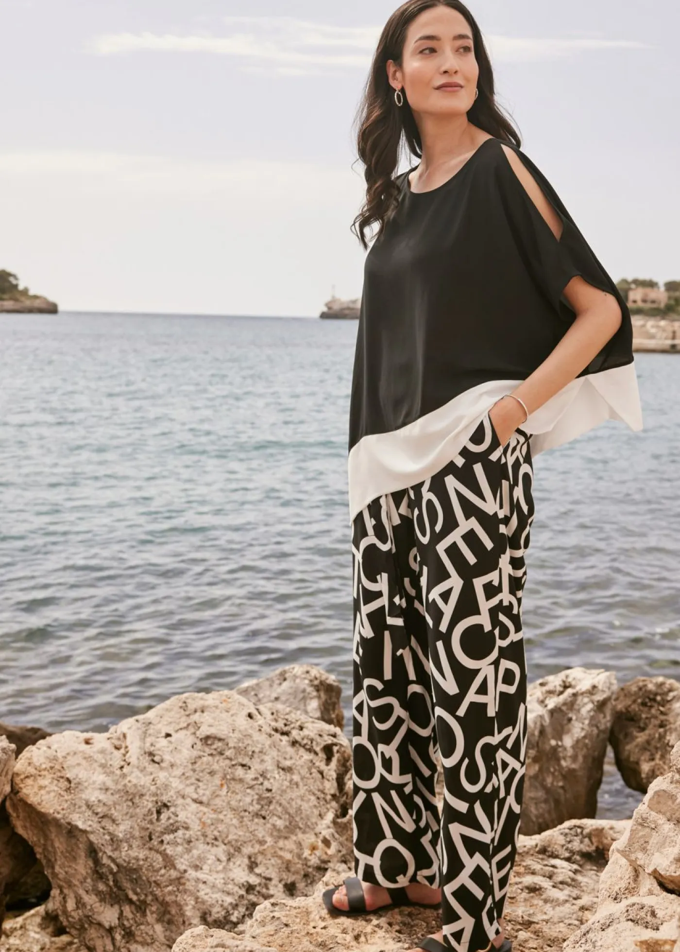 Clearance Pantalón Marlene con cinturón Mujer Pantalones|Tallas Pequeñas