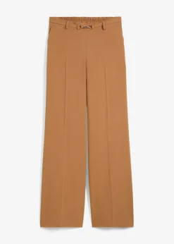 Clearance Pantalón Marlene con cinturón decorativo Mujer Pantalones