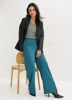 Sale Pantalón Marlene con cinturilla cómoda Mujer Pantalones