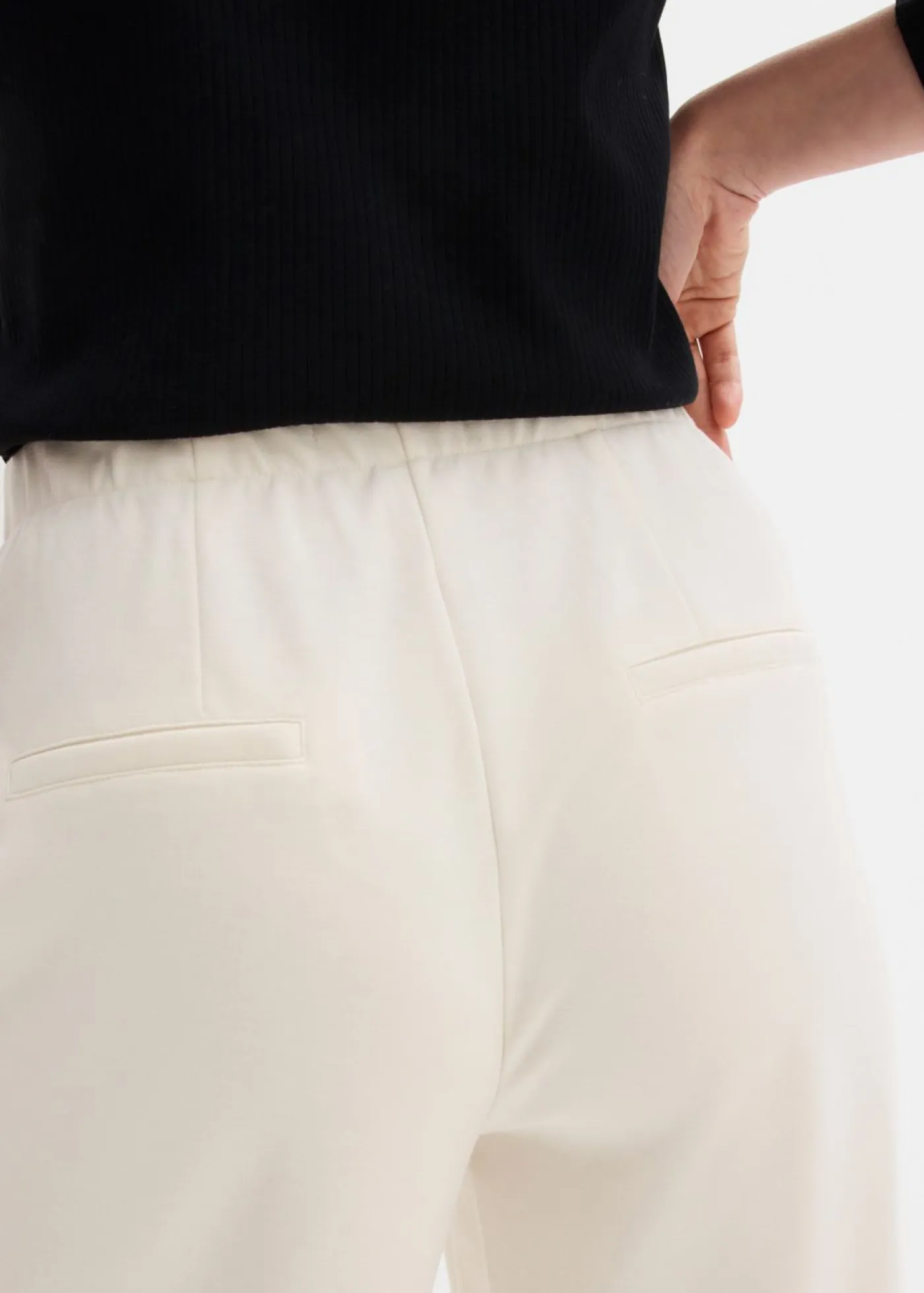 Clearance Pantalón Marlene de cómodo tejido Punto di Roma Mujer Pantalones
