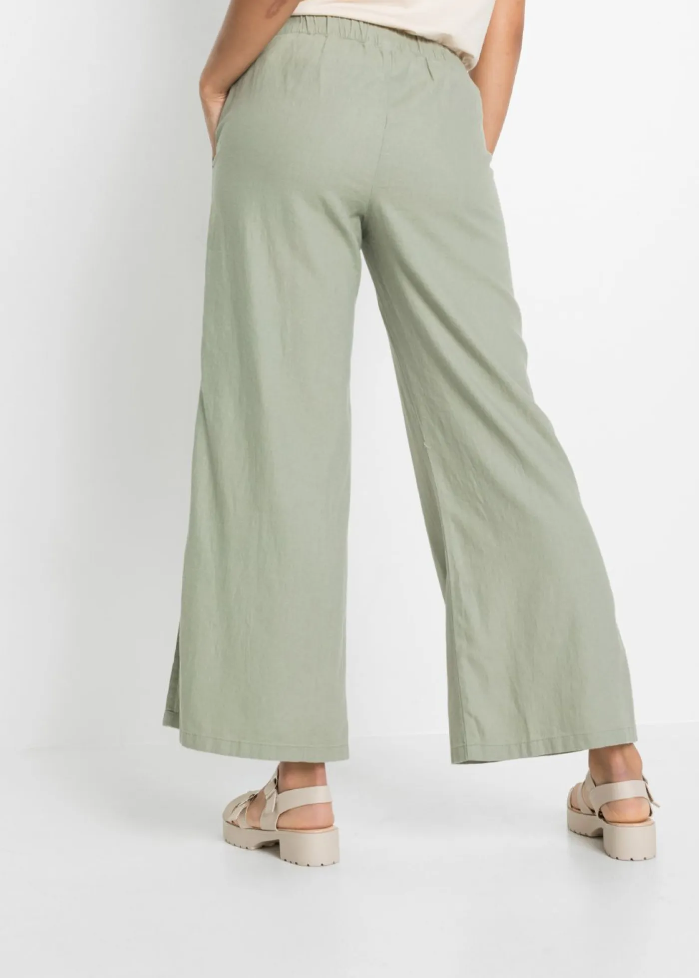 Best Pantalón Marlene de lino Mujer Pantalones