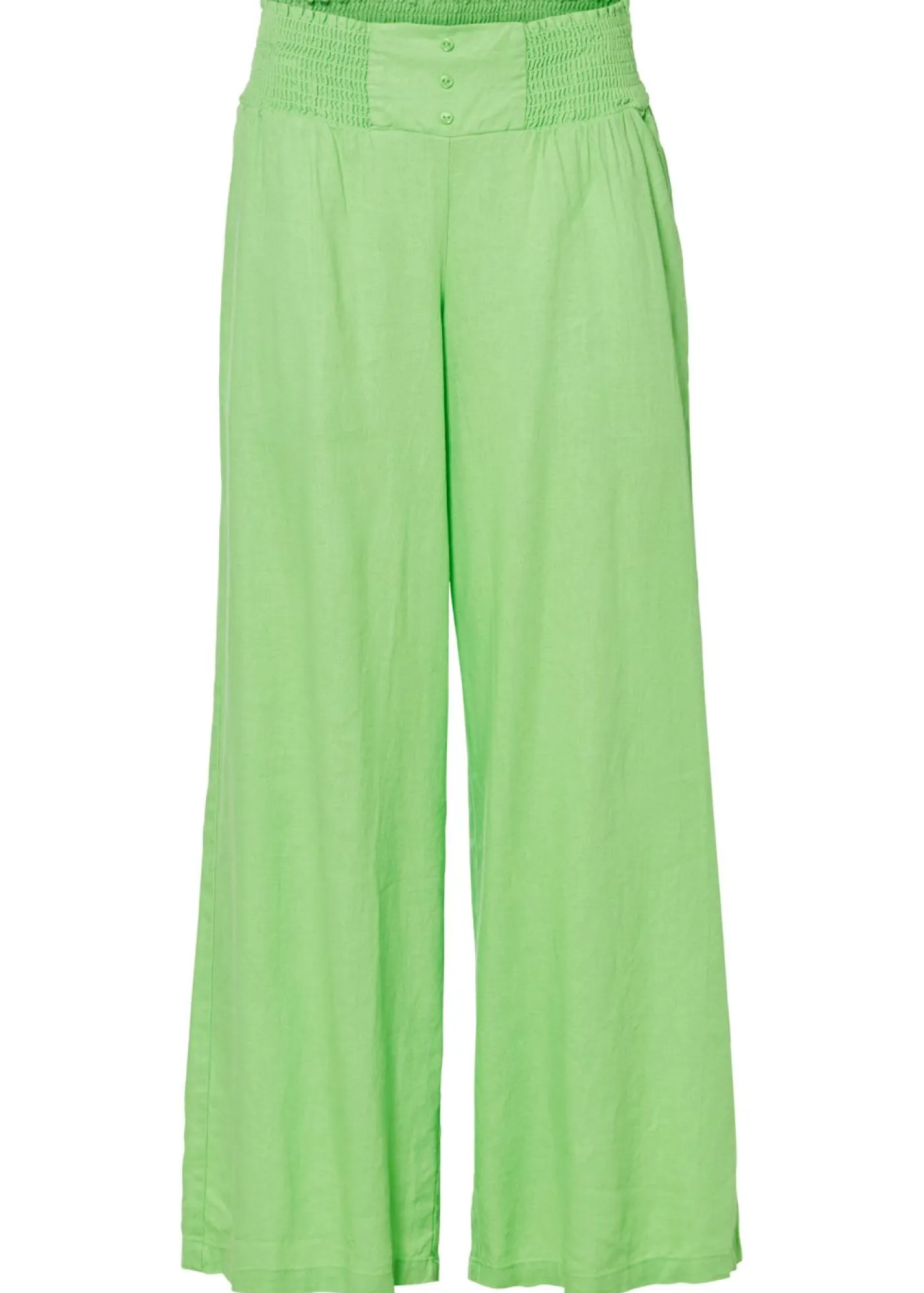 Hot Pantalón Marlene de mezcla vaporosa de lino Mujer Pantalones