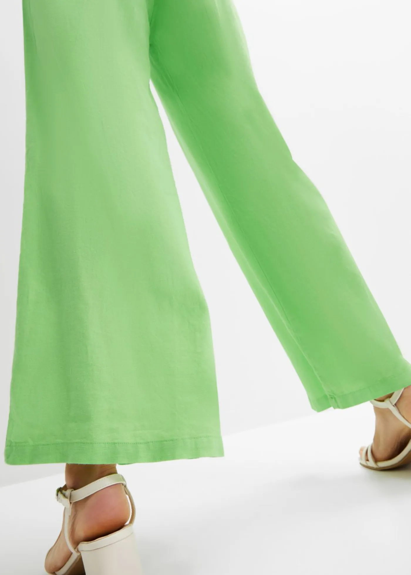Hot Pantalón Marlene de mezcla vaporosa de lino Mujer Pantalones