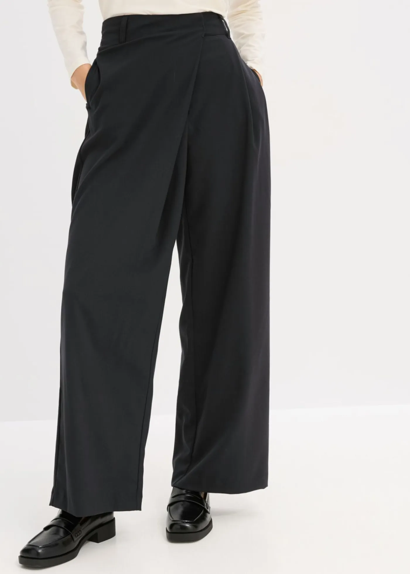 Best Pantalón Marlene de mezcla de viscosa fluida Mujer Esenciales|Pantalones