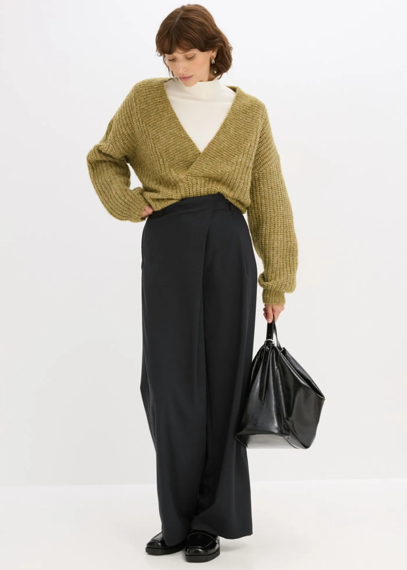 Best Pantalón Marlene de mezcla de viscosa fluida Mujer Esenciales|Pantalones