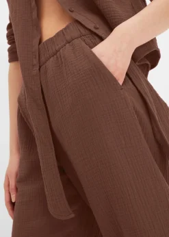 Best Pantalón Marlene de muselina de algodón Mujer Pantalones|Novedades