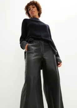 Best Pantalón Marlene de napa de cordero Mujer Premium|Pantalones