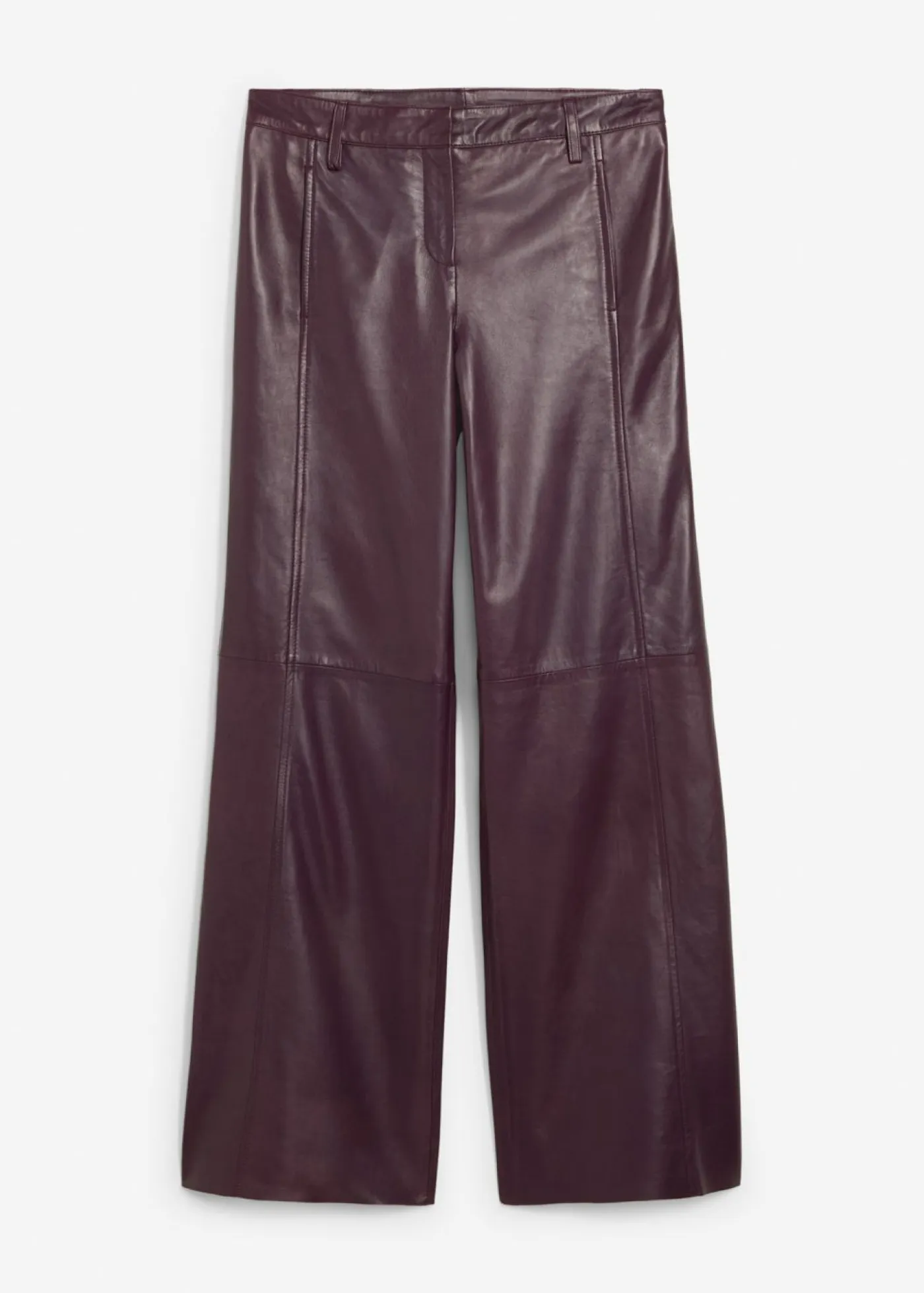 Clearance Pantalón Marlene de napa de cordero Mujer Premium|Pantalones