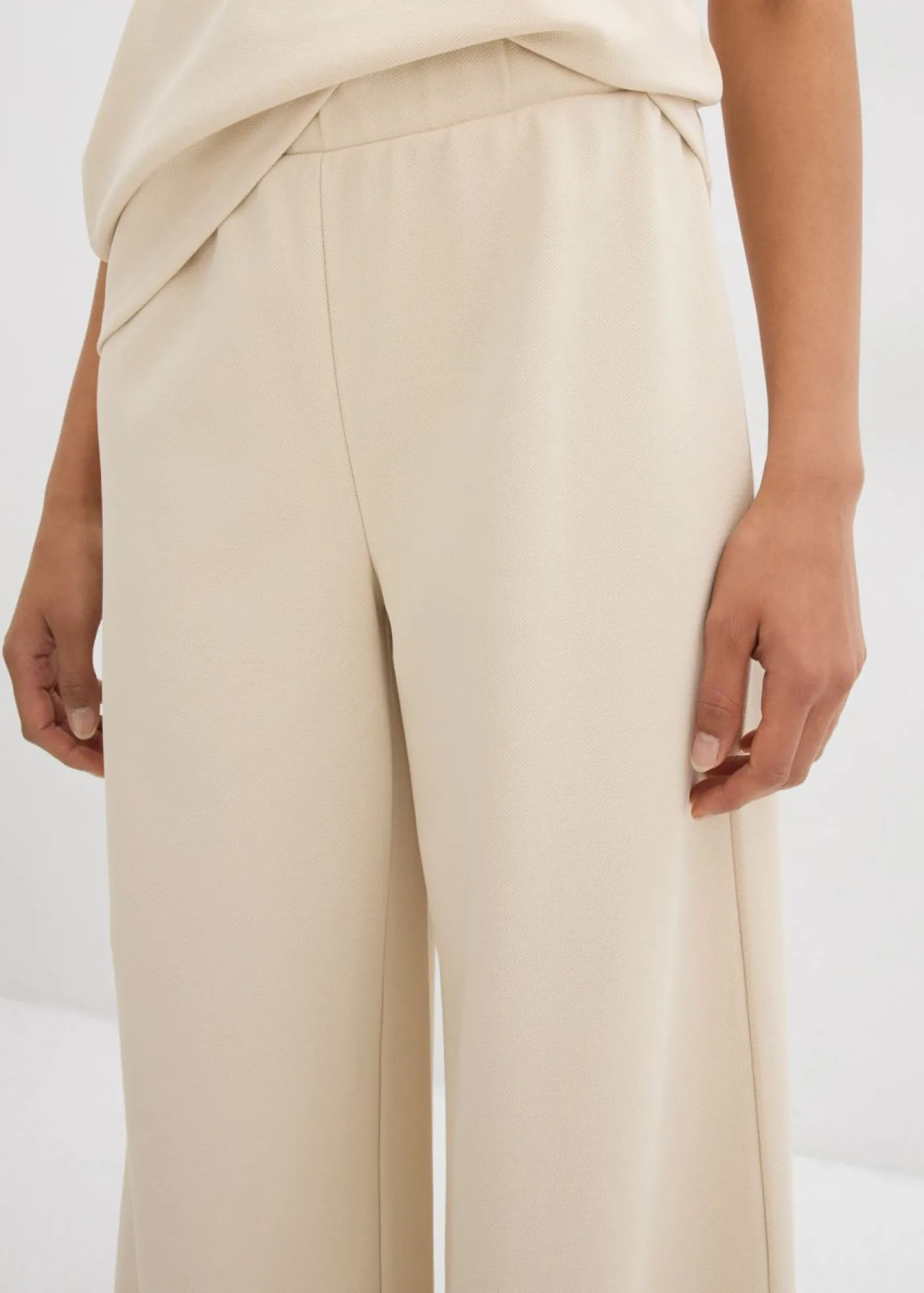 Outlet Pantalón Marlene de piqué Mujer Conjuntos De Ropa|Esenciales