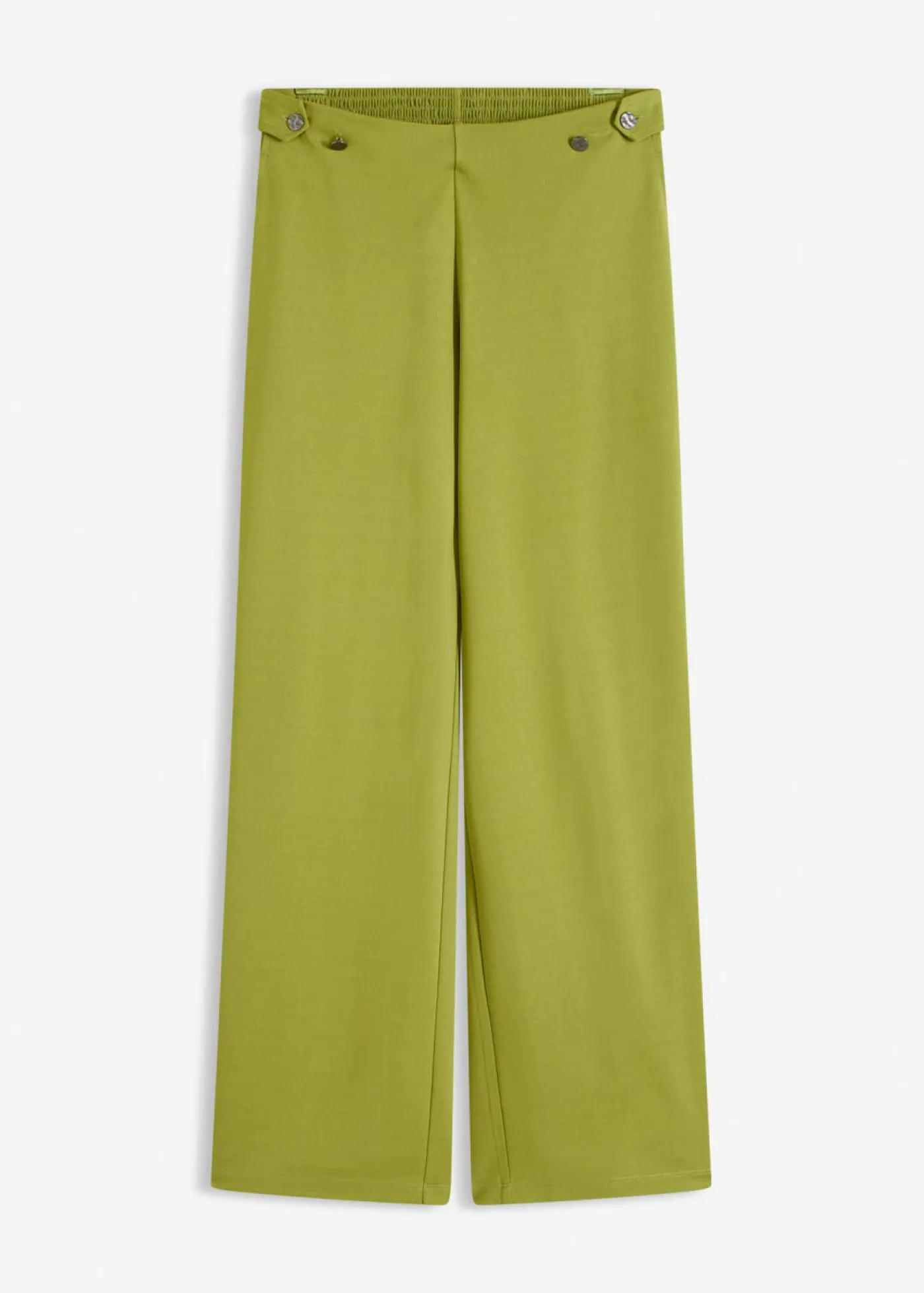 New Pantalón Marlene de Punto di Roma con cinta de satén Mujer Pantalones