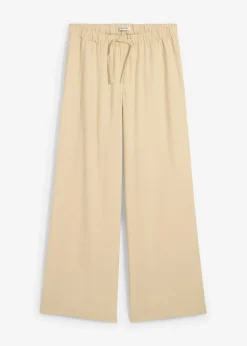 Online Pantalón Marlene de viscosa fluida Mujer Pantalones