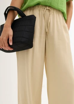 Online Pantalón Marlene de viscosa fluida Mujer Pantalones
