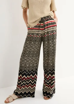 Online Pantalón Marlene de viscosa fluida Mujer Pantalones