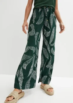Clearance Pantalón Marlene de viscosa Mujer Pantalones