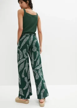 Clearance Pantalón Marlene de viscosa Mujer Pantalones