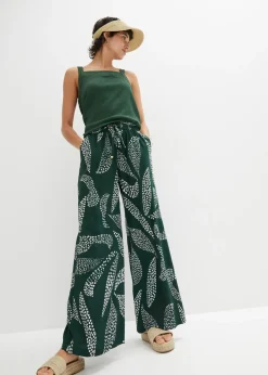 Clearance Pantalón Marlene de viscosa Mujer Pantalones