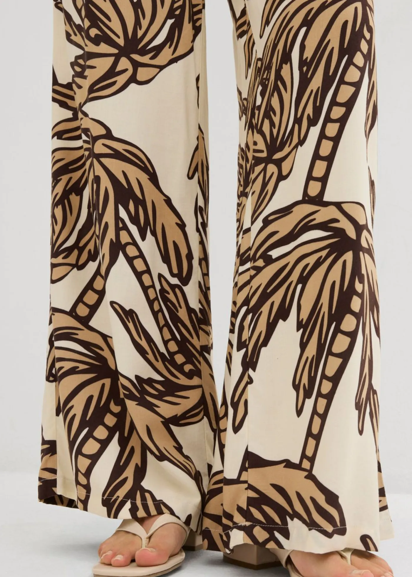 Discount Pantalón Marlene de viscosa fluida Mujer Pantalones
