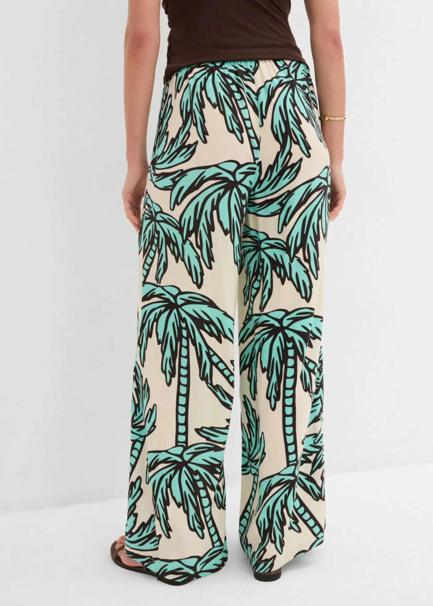 Online Pantalón Marlene de viscosa fluida Mujer Pantalones