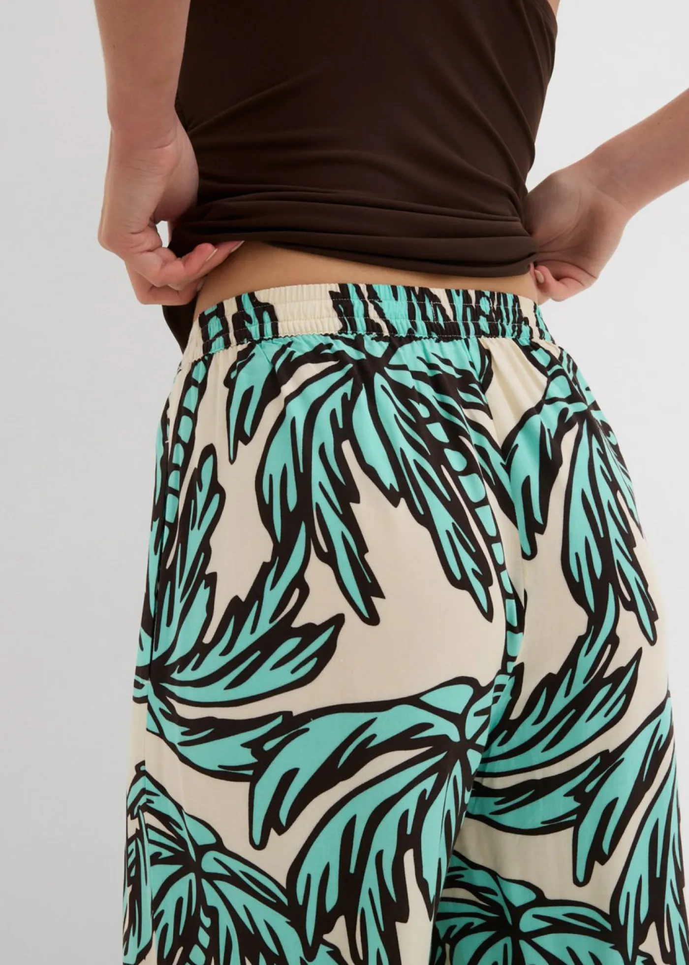 Online Pantalón Marlene de viscosa fluida Mujer Pantalones