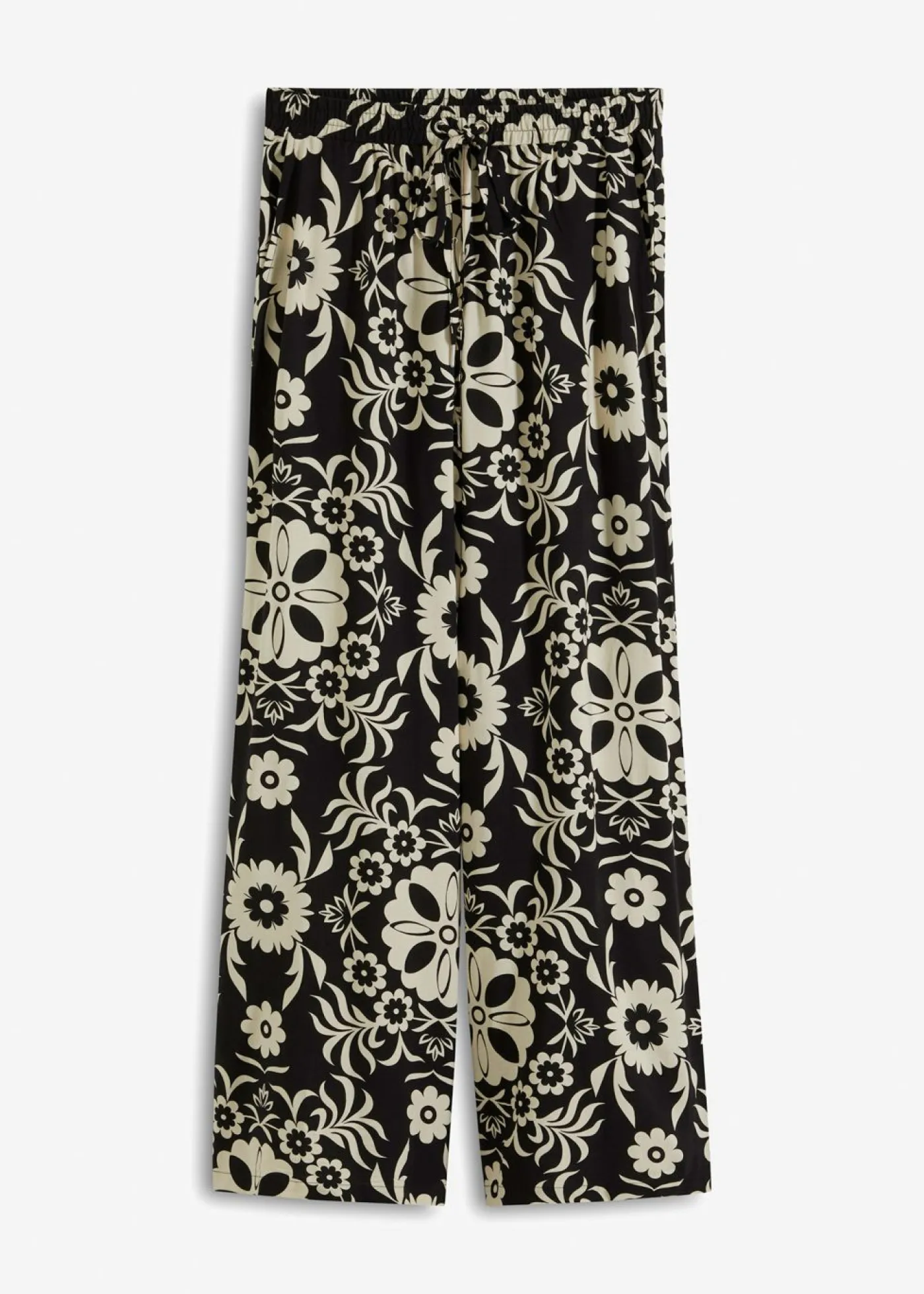Outlet Pantalón Marlene de viscosa fluida Mujer Pantalones
