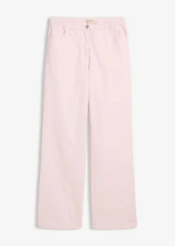Clearance Pantalón palazzo con cinturilla cómoda y talle alto Mujer Pantalones|Novedades