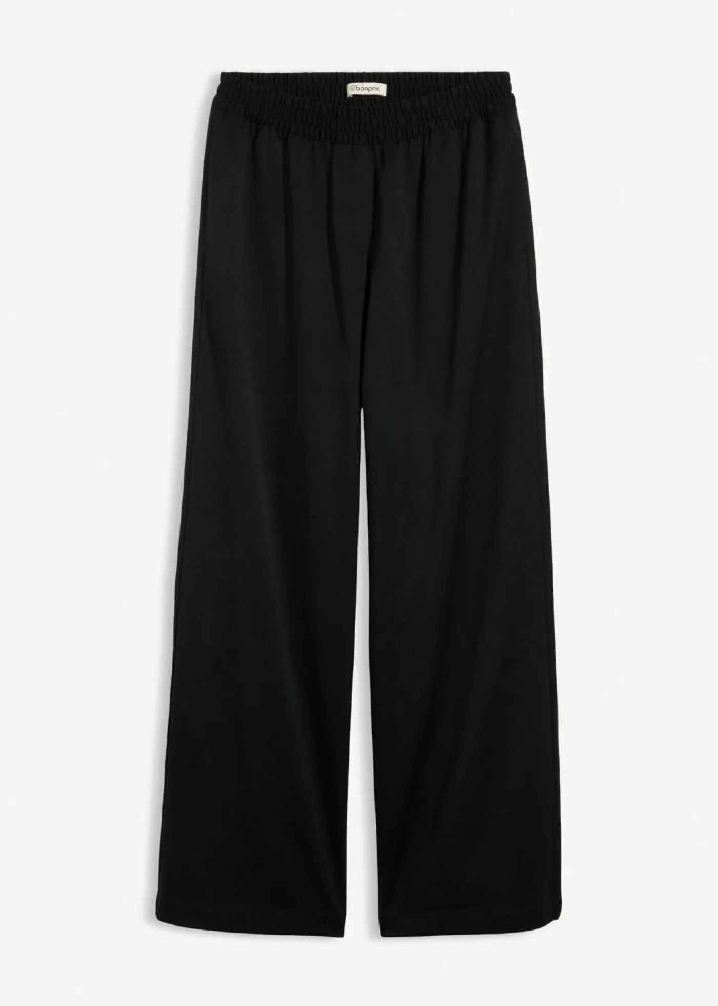 Outlet Pantalón palazzo con cintura cómoda Mujer Pantalones