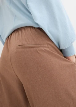 New Pantalón palazzo con cintura cómoda Mujer Pantalones