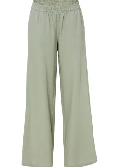 Outlet Pantalón palazzo de lino Mujer Pantalones|Novedades