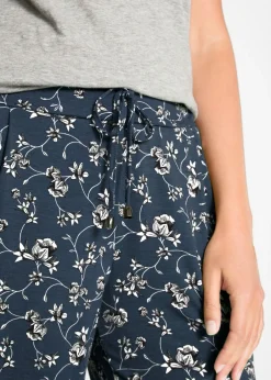 Sale Pantalón palazzo de mezcla de viscosa Mujer Pantalones