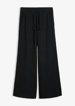 Discount Pantalón palazzo de muselina Mujer Pantalones|Tallas Pequeñas