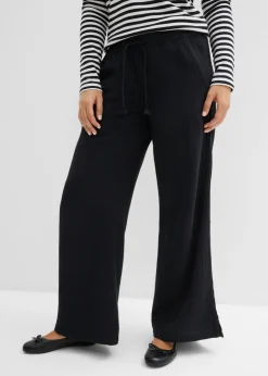 Discount Pantalón palazzo de muselina Mujer Pantalones|Tallas Pequeñas