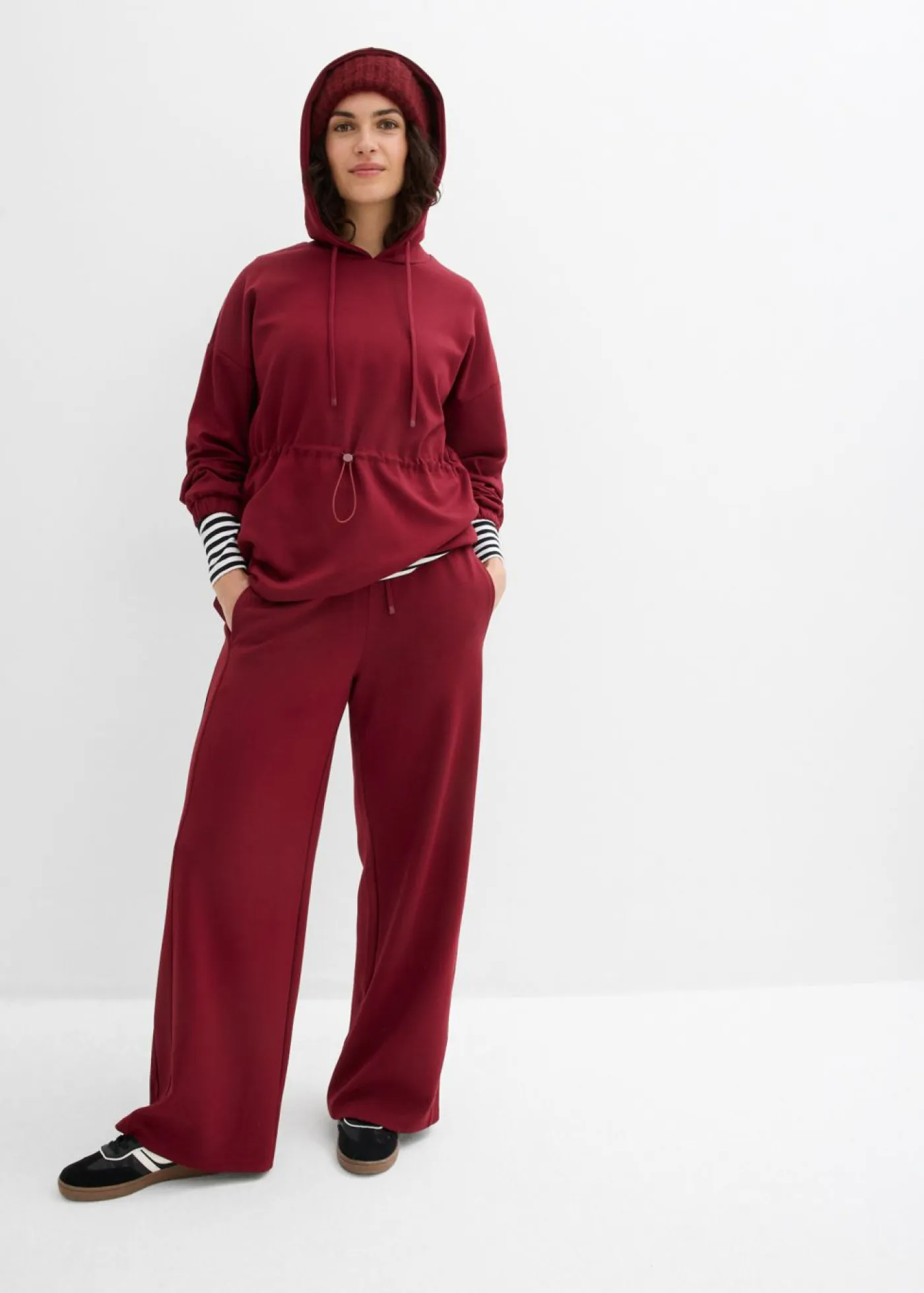 Sale Pantalón palazzo de neopreno suave Mujer Pantalones